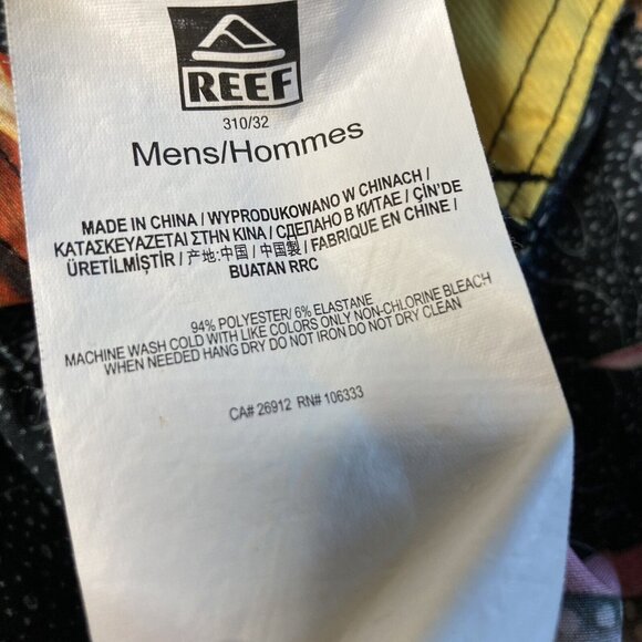 Reef Fish Boardshorts Men’s Boys Size 28 Nautical Swim O72 - Picture 5 of 6